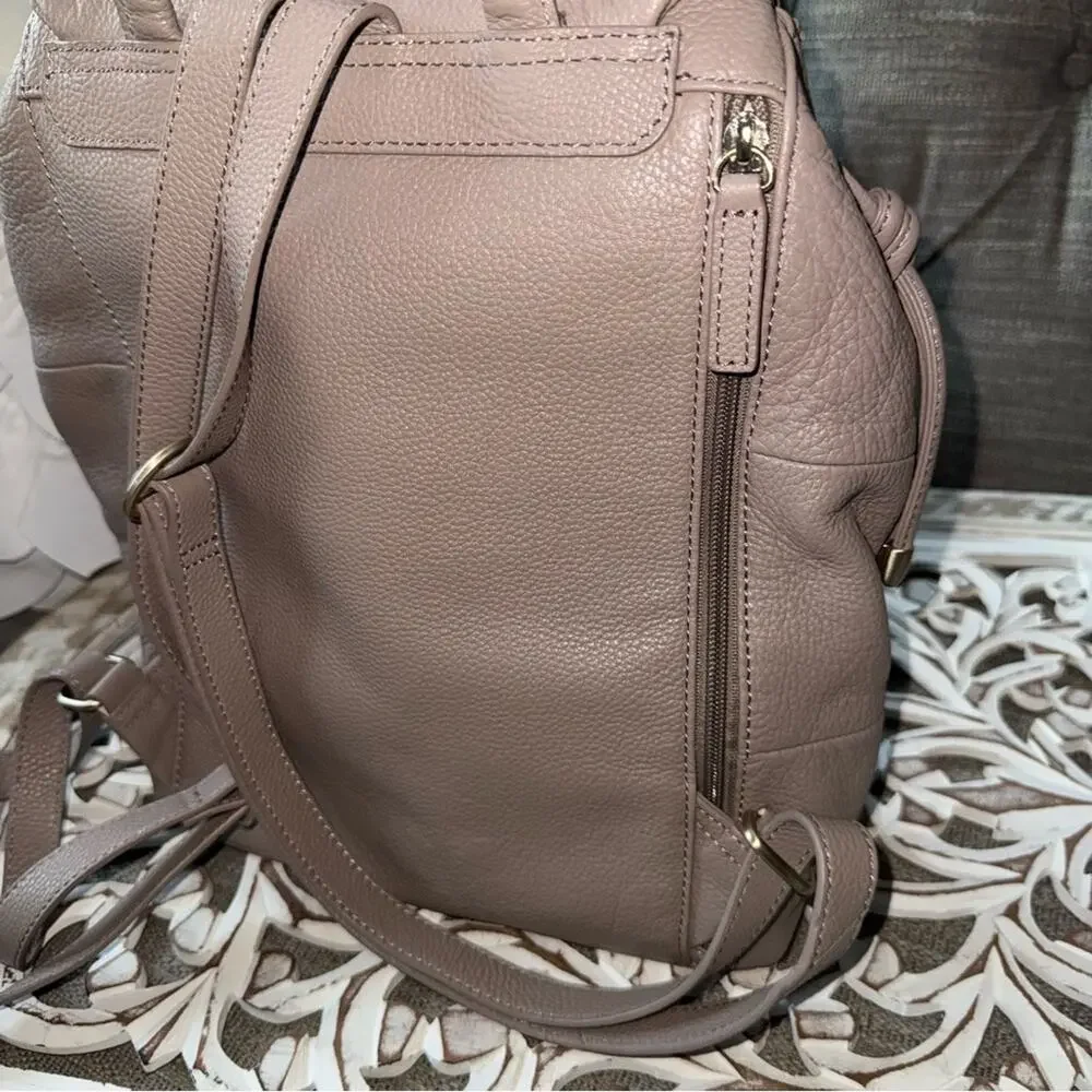 Radley London Pebbled Leather Backpack Purse Bag NEW $298